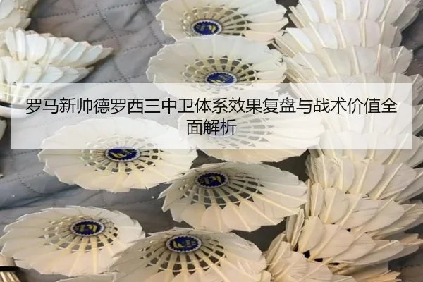 罗马新帅德罗西三中卫体系效果复盘与战术价值全面解析